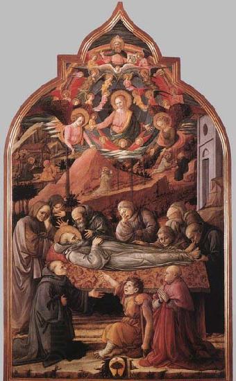 Fra Filippo Lippi Funeral of St Jerome China oil painting art